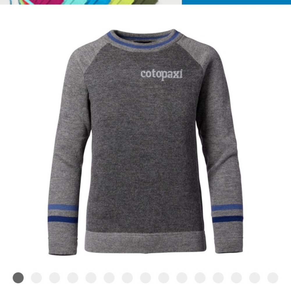 Cotopaxi Libre Sweater In Dusk Gray - Unisex
